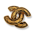 Chanel CC Logo Brooch