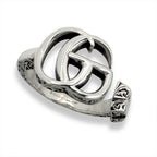 Gucci Double Ring Silver