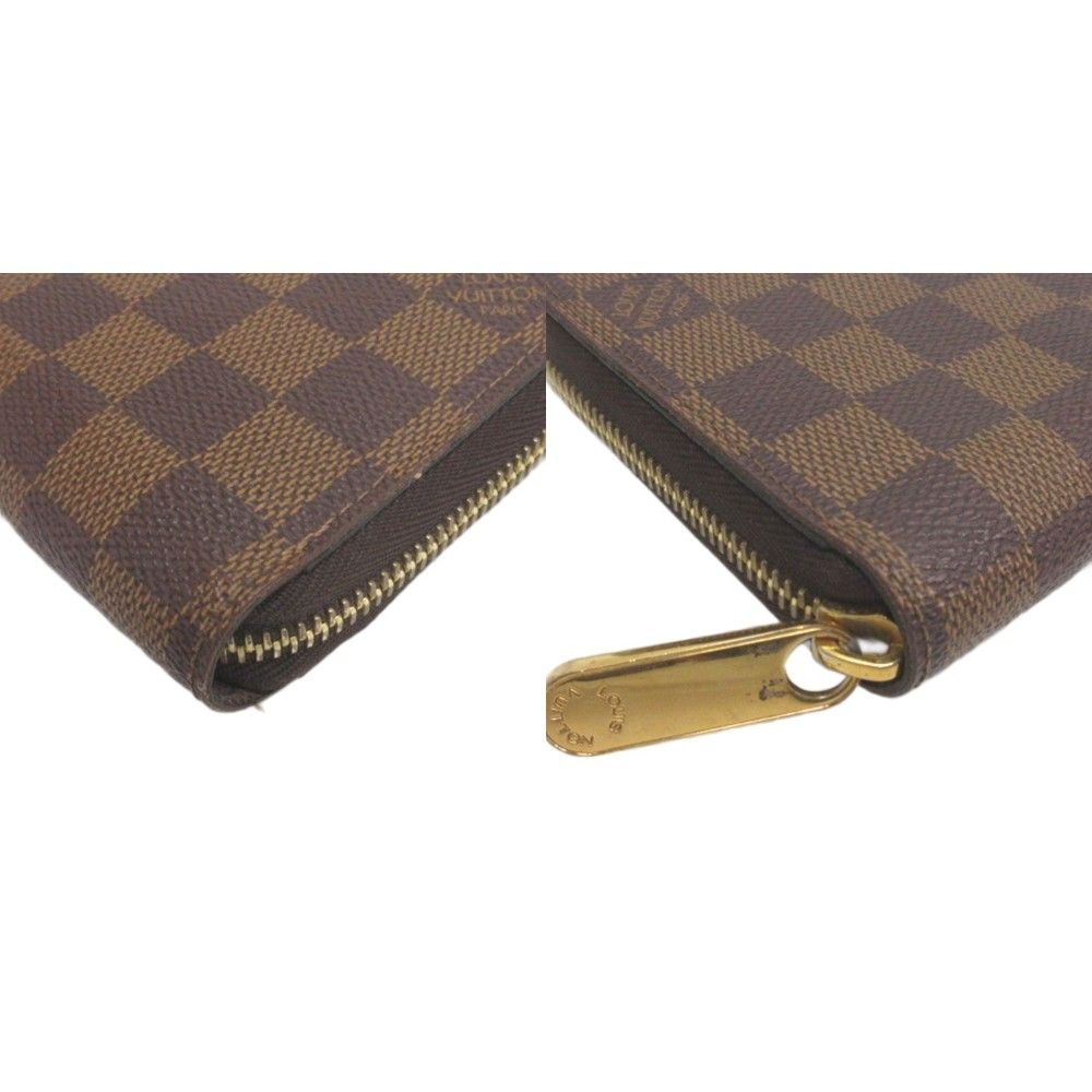 Louis Vuitton Damier Zippy Wallet Brown — view 4