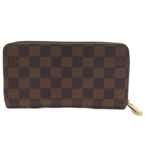 Louis Vuitton Damier Zippy Wallet Brown — view 2
