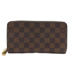 Louis Vuitton Damier Zippy Wallet Brown
