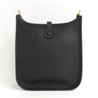 Hermes Evelyne TPM 16 Amazon Black Taurillon Clemence Gold Shoulder — view 2