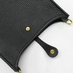 Hermes Evelyne TPM 16 Amazon Black Taurillon Clemence Gold Shoulder — view 6