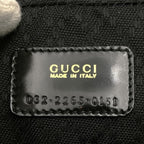 Gucci Bamboo Pouch Inventory Makeup Box Vanity Back Patent Leather Black — view 7