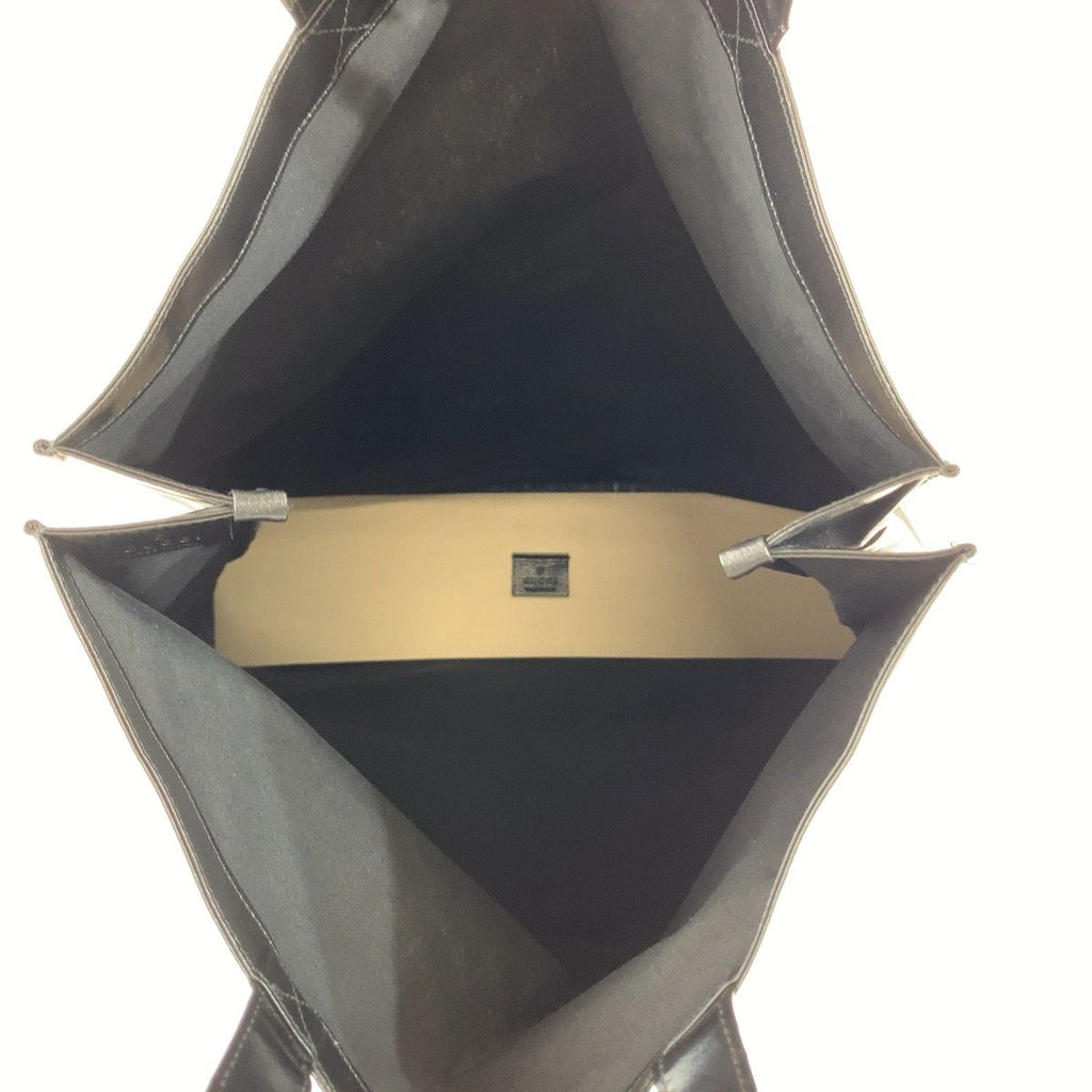Gucci Black Yellow Tote Business — view 5