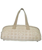 Chanel Boston Bag Travel Bags Beige — view 2