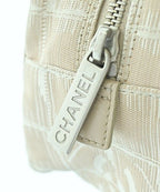 Chanel Boston Bag Travel Bags Beige — view 6
