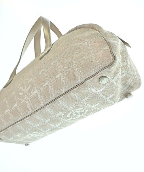 Chanel Boston Bag Travel Bags Beige — view 5