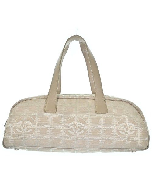 Chanel Boston Bag Travel Bags Beige