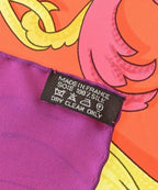 Hermes Bandana Scarf Orange — view 6