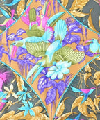 Hermes Bandana Scarf Pink — view 3