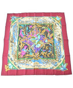 Hermes Bandana Scarf Pink