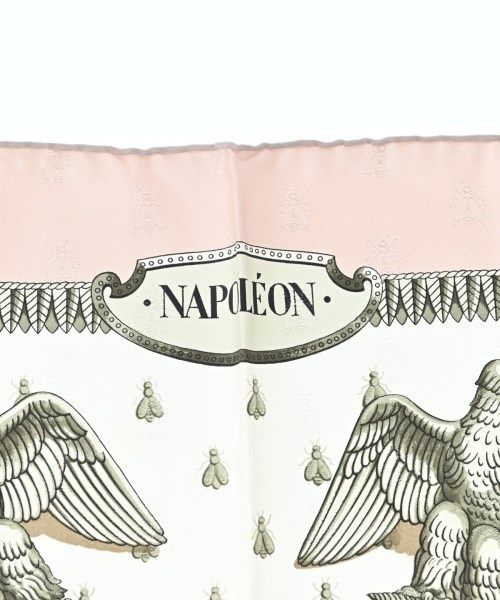 Hermes Bandana Scarf White — view 4
