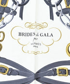 Hermes Bandana Scarf White — view 2