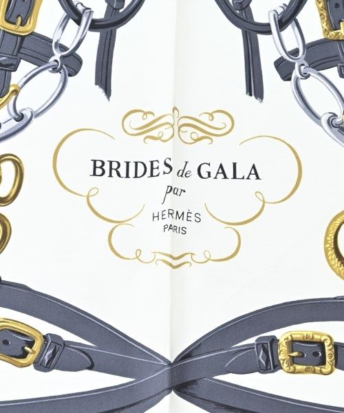 Hermes Bandana Scarf White — view 2