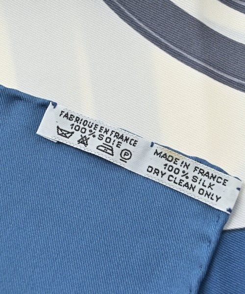 Hermes Bandana Scarf White — view 6