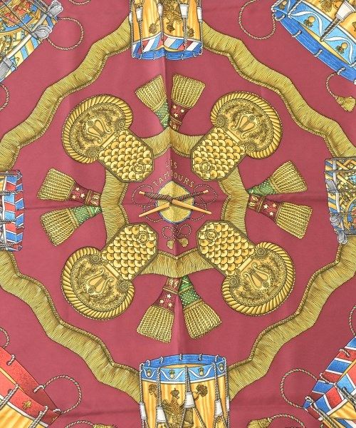 Hermes Bandana Scarf Blue — view 2