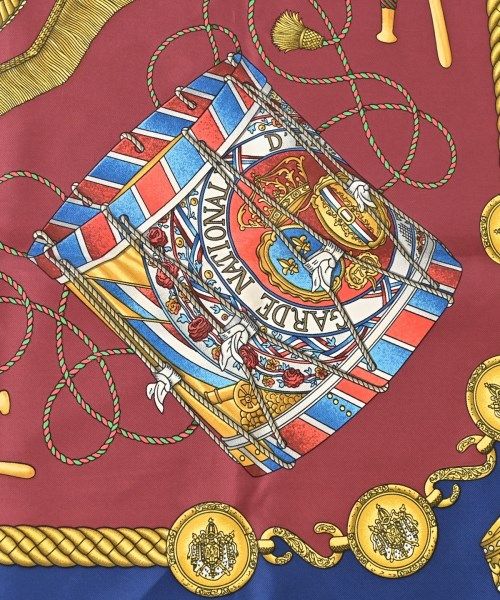 Hermes Bandana Scarf Blue — view 5