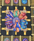 Hermes Bandana Scarf Black — view 2