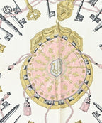 Hermes Bandana Scarf White — view 2