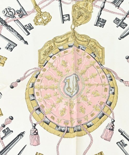 Hermes Bandana Scarf White — view 2