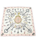Hermes Bandana Scarf White