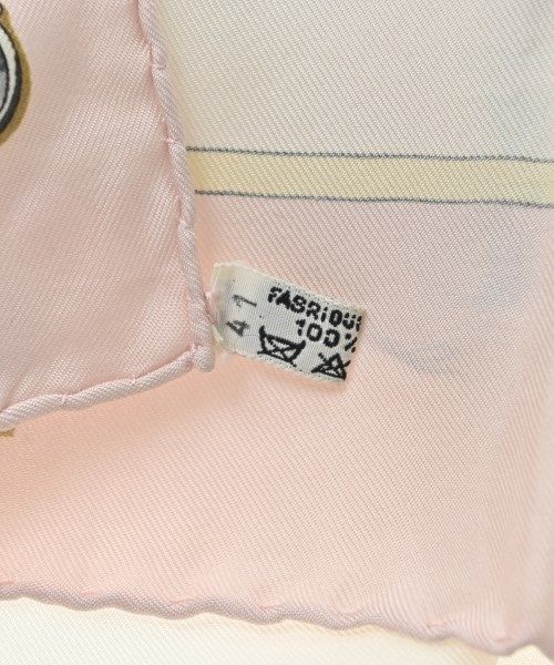 Hermes Bandana Scarf White — view 5