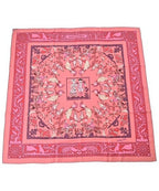 Hermes Bandana Scarf Pink