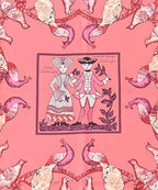 Hermes Bandana Scarf Pink — view 2