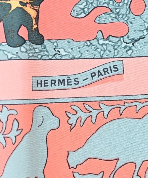 Hermes Bandana Scarf Pink — view 4