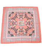 Hermes Bandana Scarf Pink