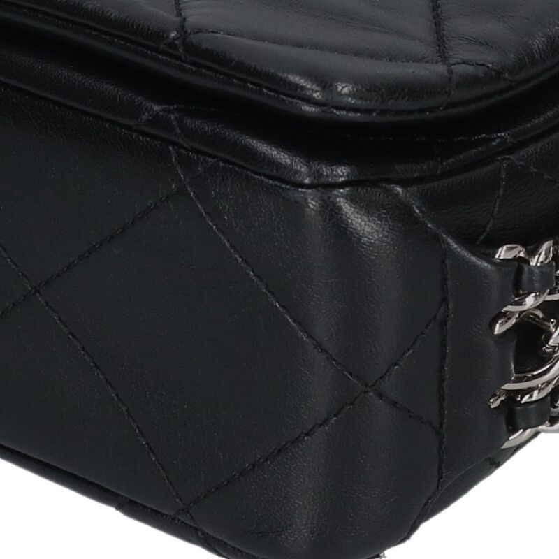 Chanel Mini Quilted 17 Calfskin Chain Strap Shoulder Bag 17 — view 4