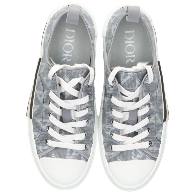 Dior CD Diamond All Over Pattern Sneakers — view 4
