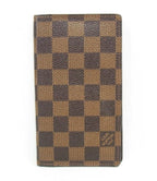 Louis Vuitton Notebook Cover Damier Agenda Posh Ebene Leather