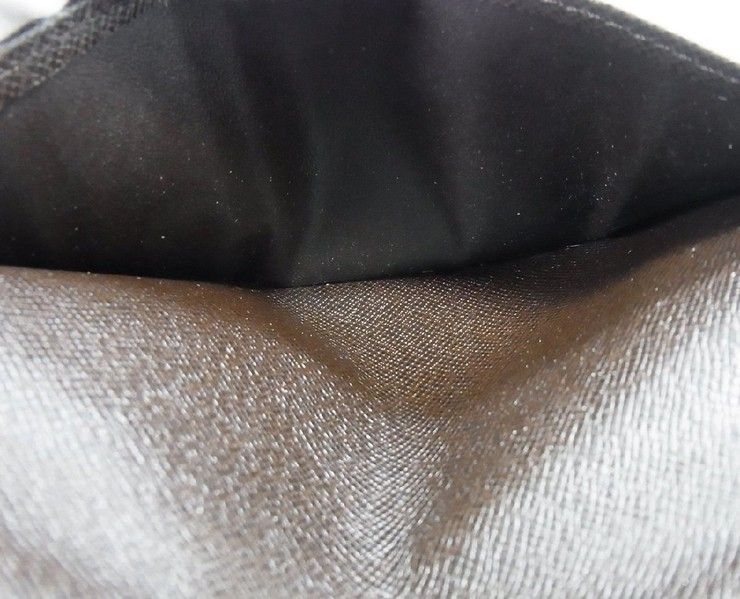 Louis Vuitton Notebook Cover Damier Agenda Posh Ebene Leather — view 7