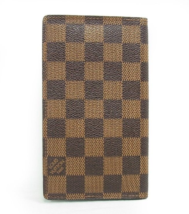 Louis Vuitton Notebook Cover Damier Agenda Posh Ebene Leather — view 2