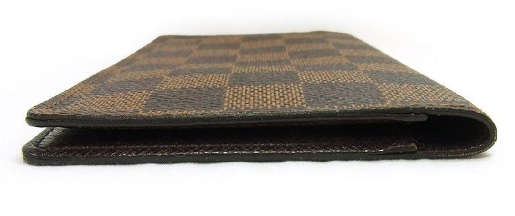 Louis Vuitton Notebook Cover Damier Agenda Posh Ebene Leather — view 4