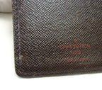 Louis Vuitton Notebook Cover Damier Agenda Posh Ebene Leather — view 6