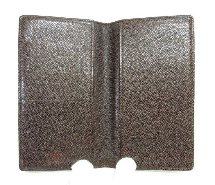 Louis Vuitton Notebook Cover Damier Agenda Posh Ebene Leather — view 5