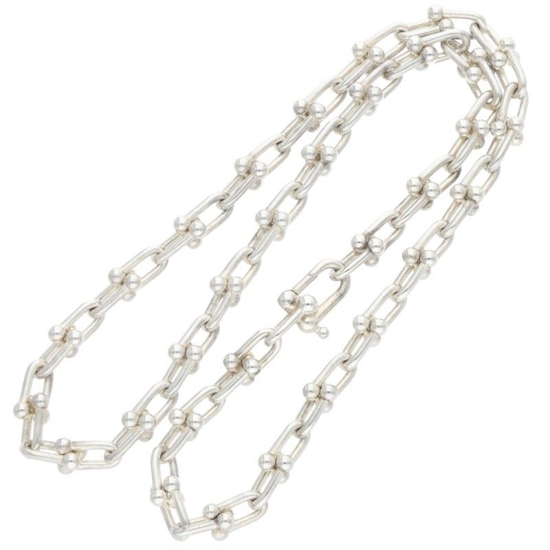 Tiffany & Co Small Link Silver Necklace — view 2