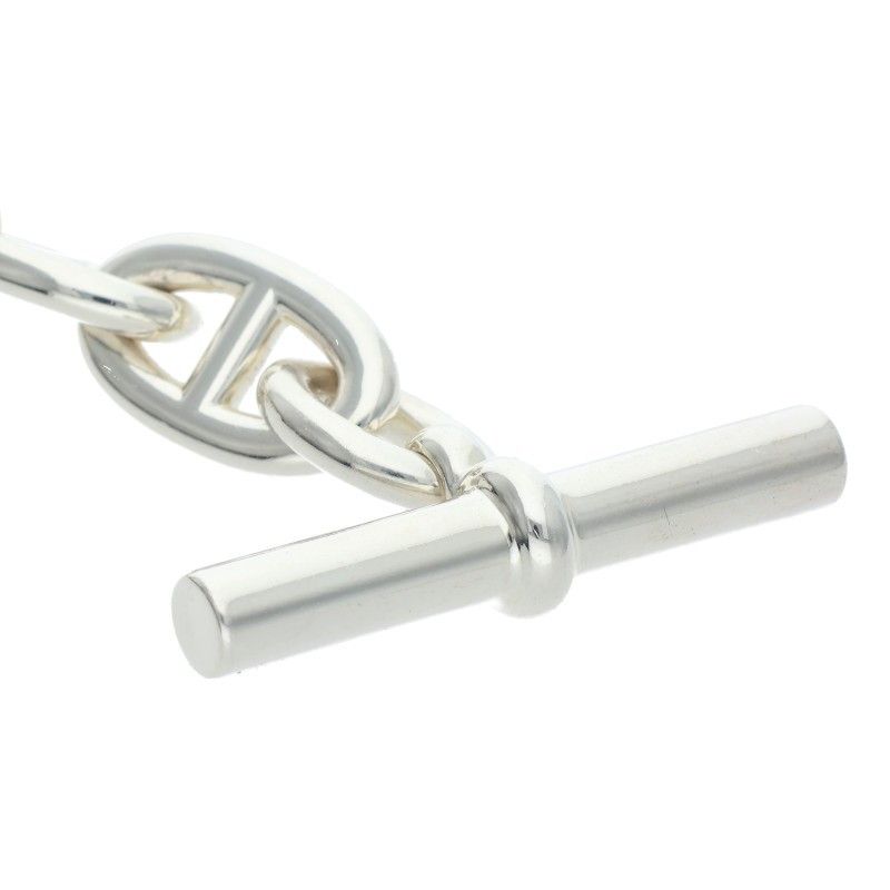 Hermes Chaine D'ancre TGM Silver Bracelet — view 4