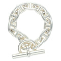 Hermes Chaine D'ancre TGM Silver Bracelet