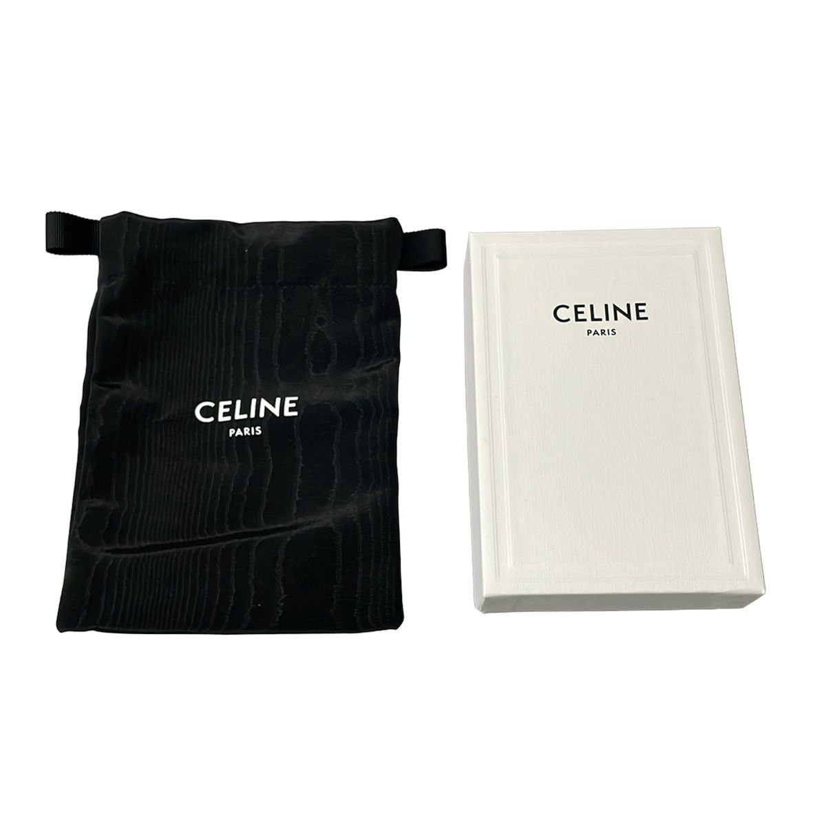 Celine Trifold Wallet Small Pebble — view 6