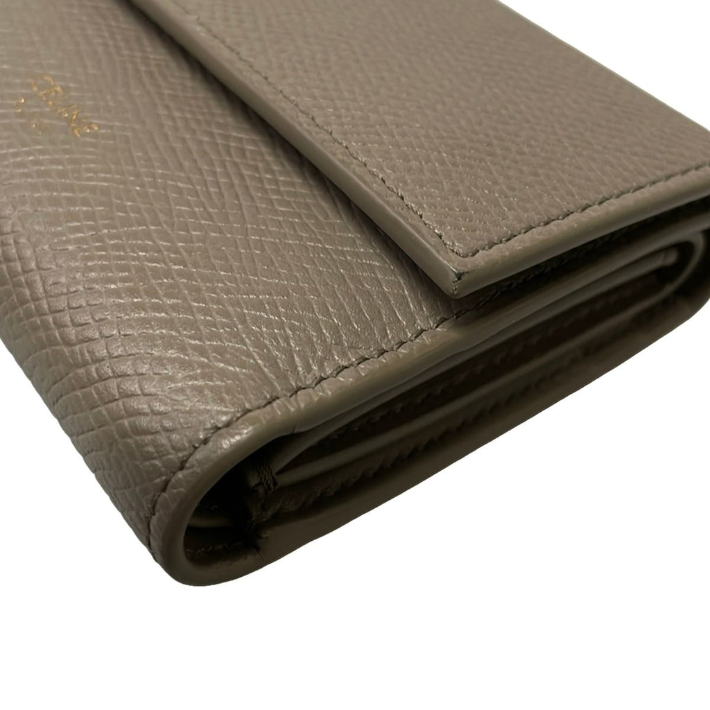 Celine Trifold Wallet Small Pebble — view 8