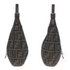 Fendi Vintage Zucca Mamma Bucket Moon Canvas Shoulder — view 7