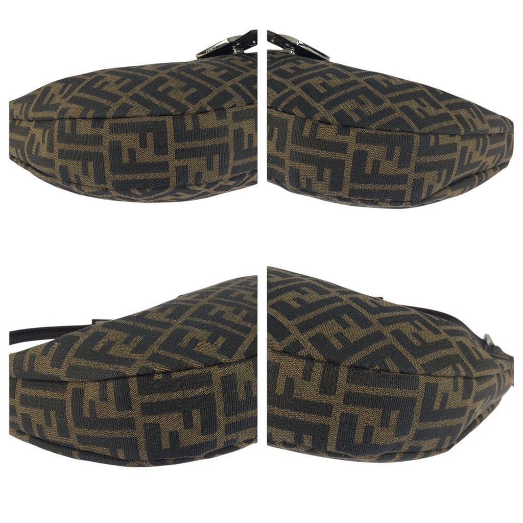 Fendi Vintage Zucca Mamma Bucket Moon Canvas Shoulder — view 3