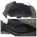 Fendi Vintage Zucca Mamma Bucket Moon Canvas Shoulder — view 8