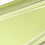 Louis Vuitton Round Wallet Zippy Vert Leather — view 4