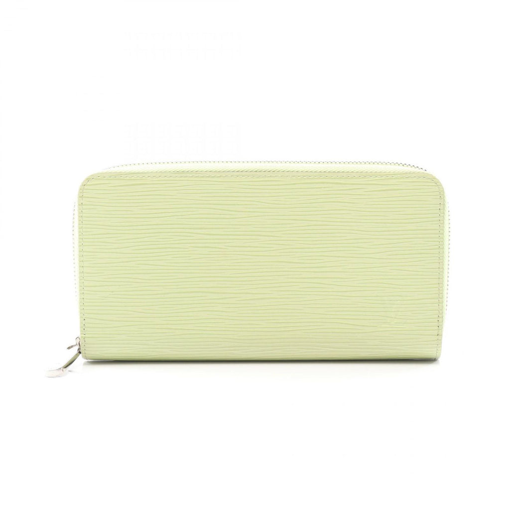 Louis Vuitton Round Wallet Zippy Vert Leather