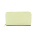 Louis Vuitton Round Wallet Zippy Vert Leather
